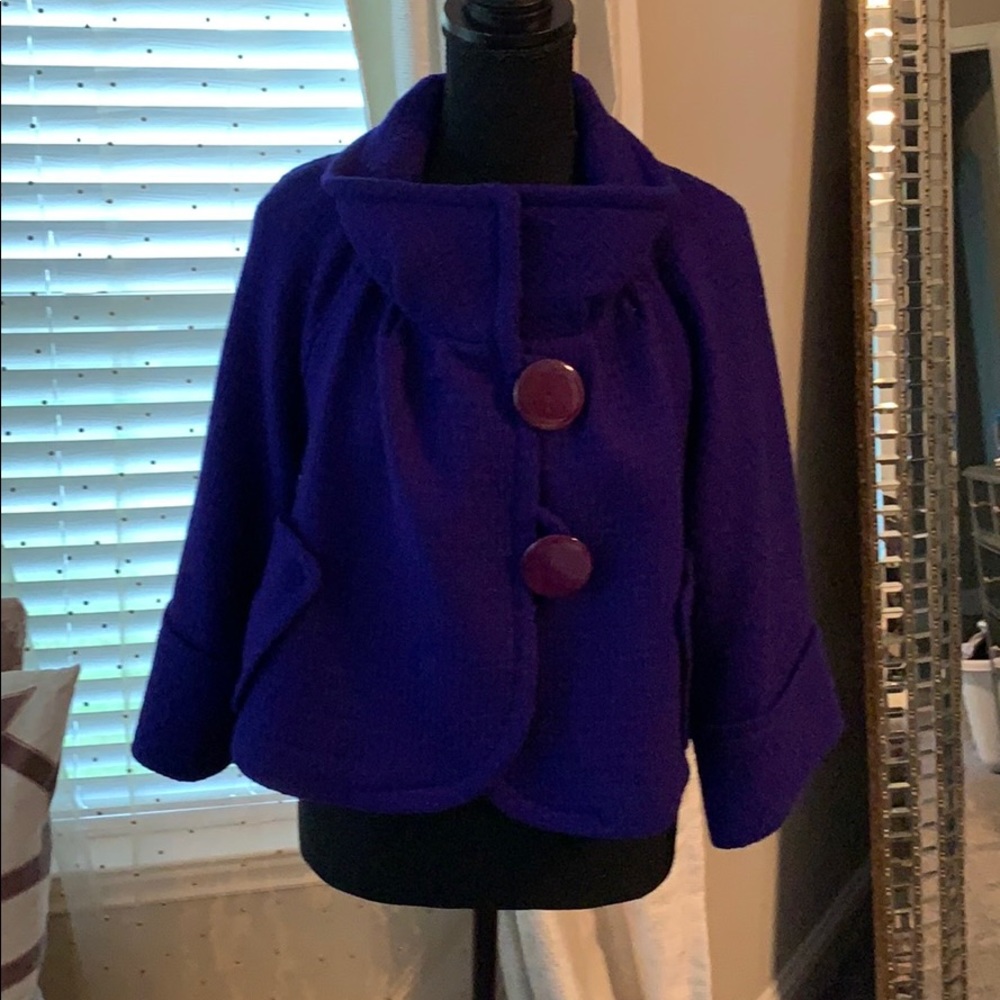 Cute winter crop blazer